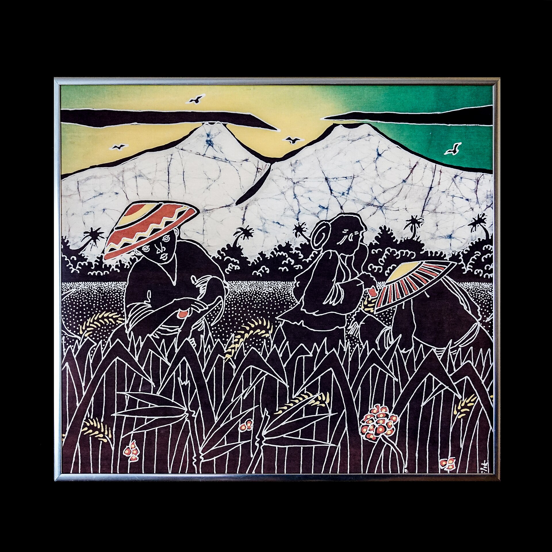 Southeast Asian batik textile