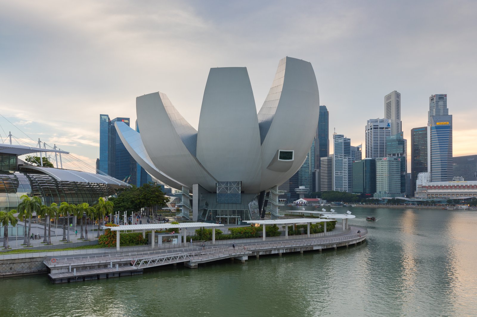 ArtScience Museum exterior, Singapore