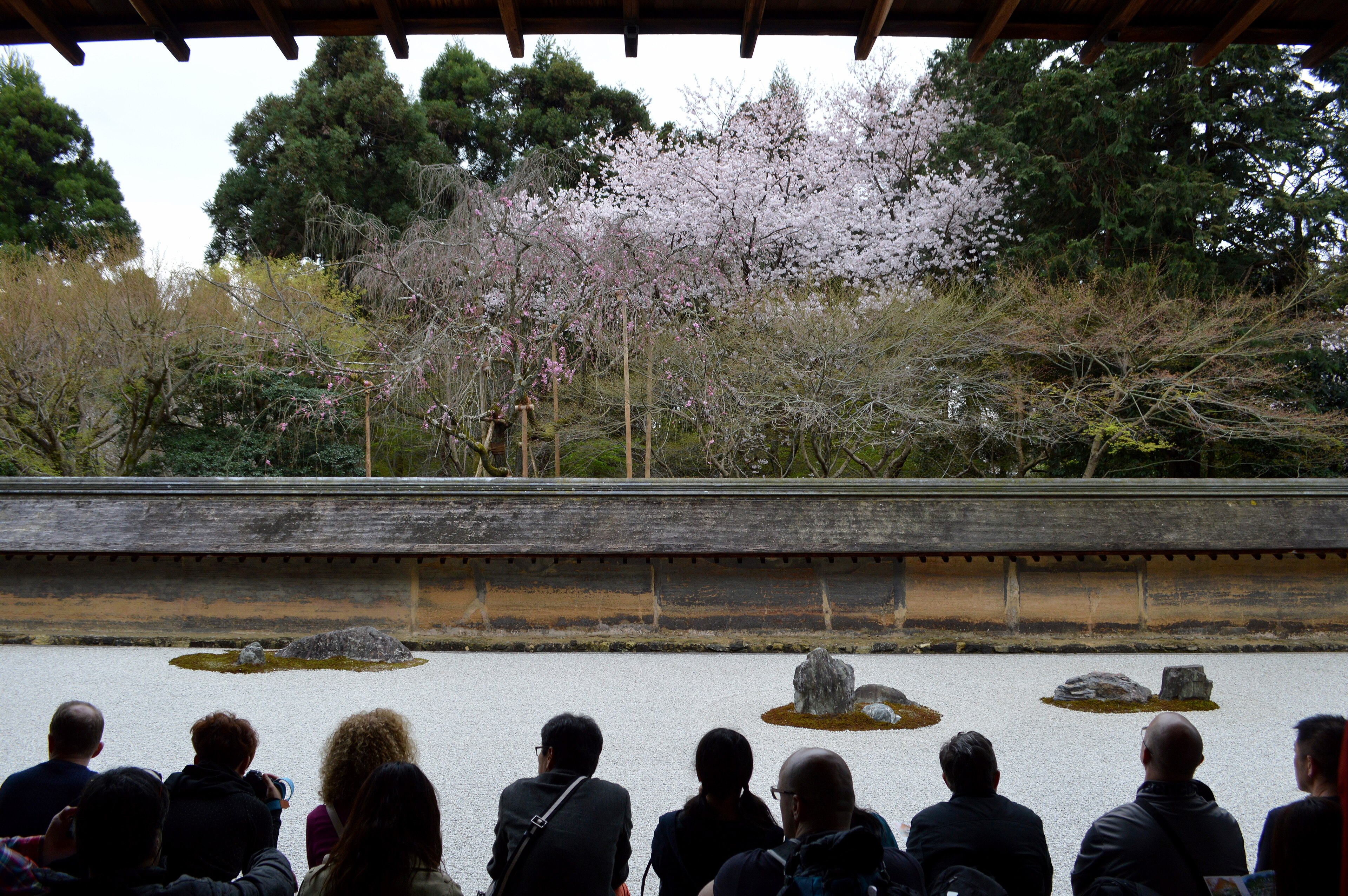 Zen garden atmosphere