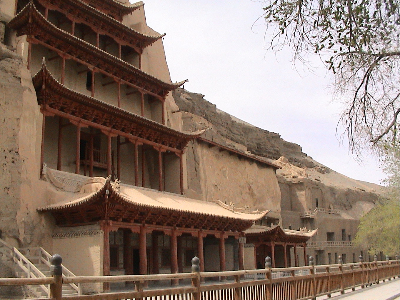 Hexi corridor frontier landscape along historic Silk Road routes