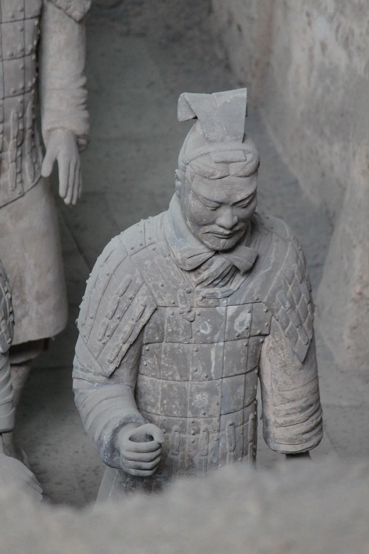 Terracotta Army warriors in formation