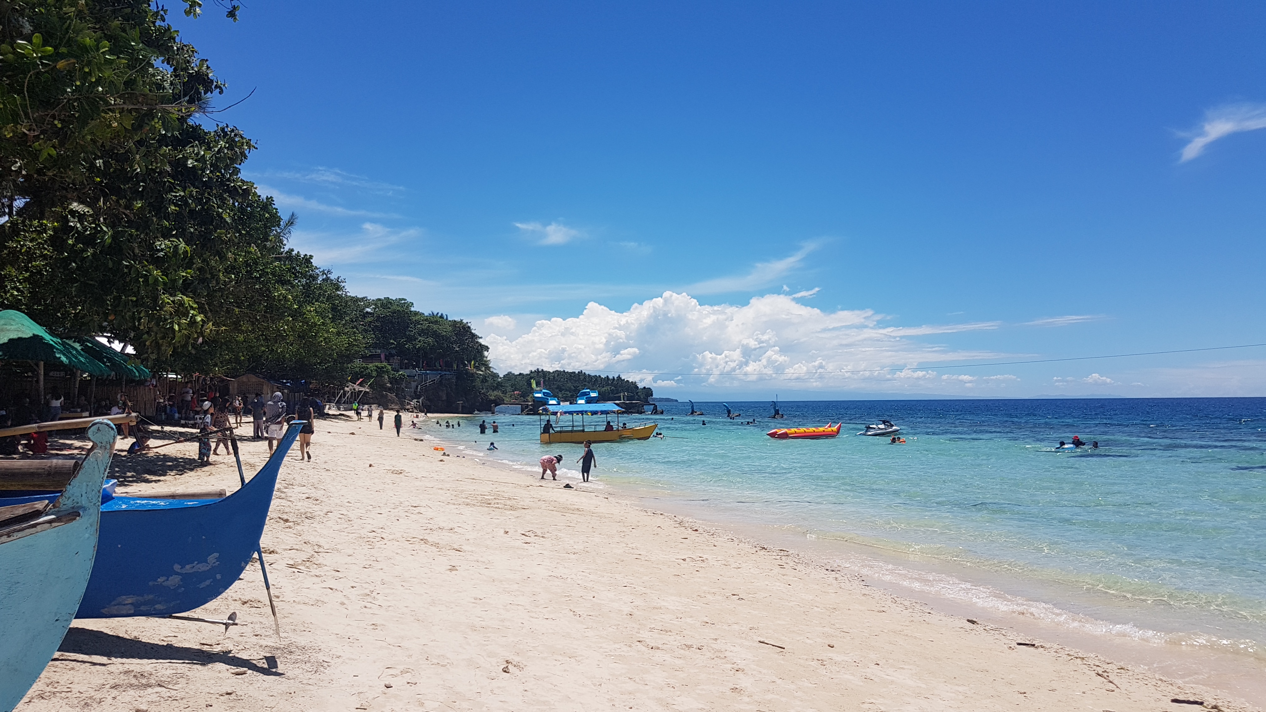 Tropical beach in the Philippines