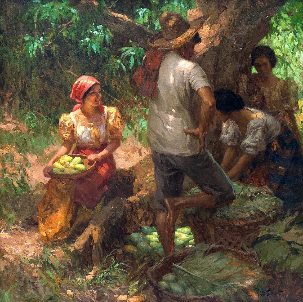 Fernando Amorsolo Philippine genre painting