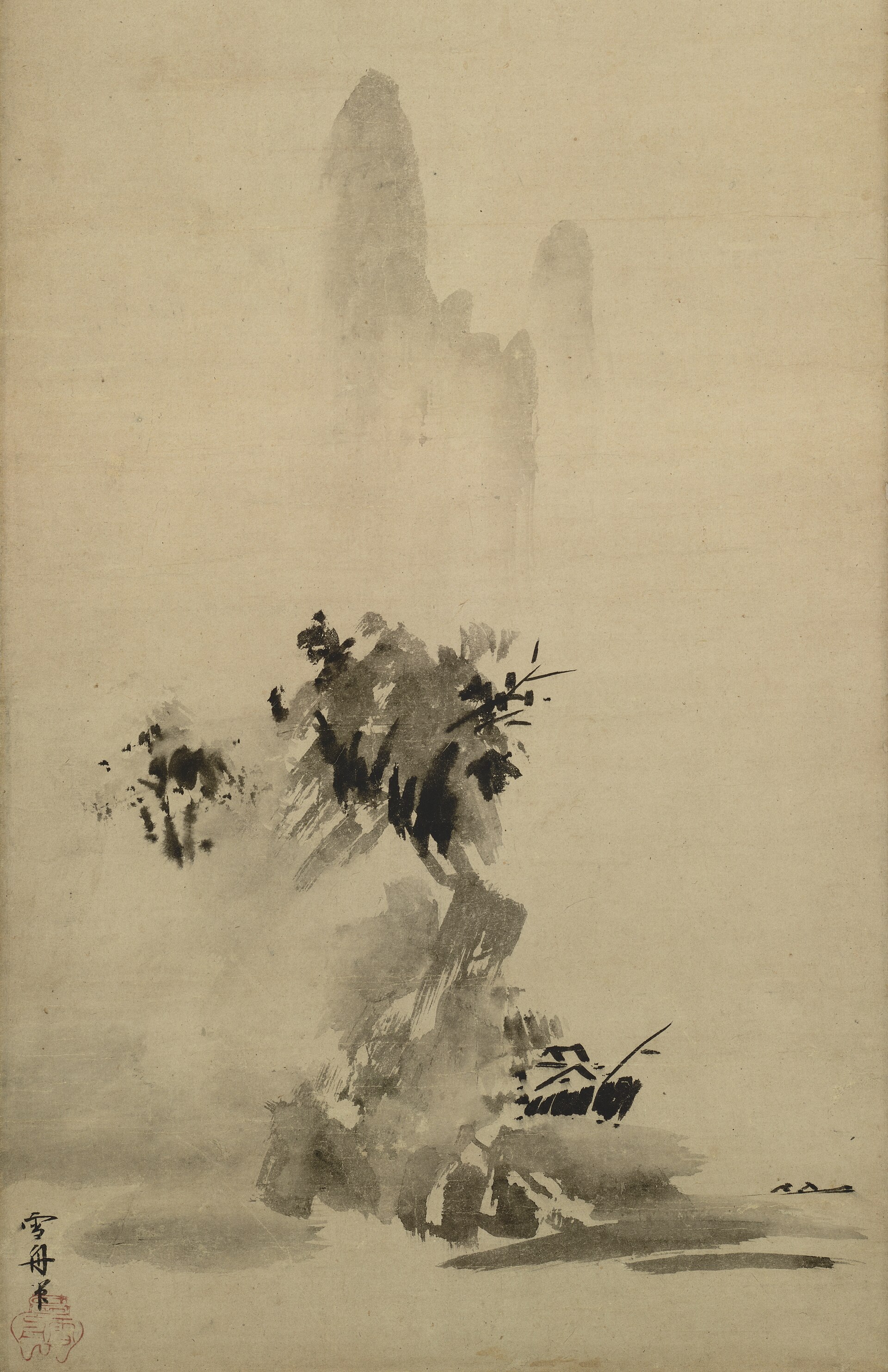 Zen garden atmosphere