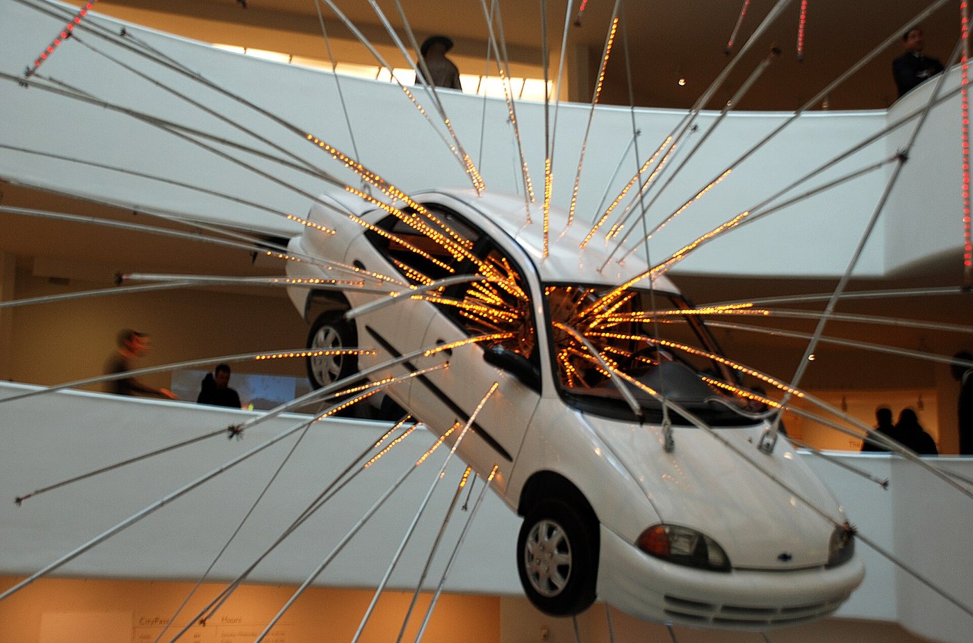 Cai Guo-Qiang, Installation at the Guggenheim, New York